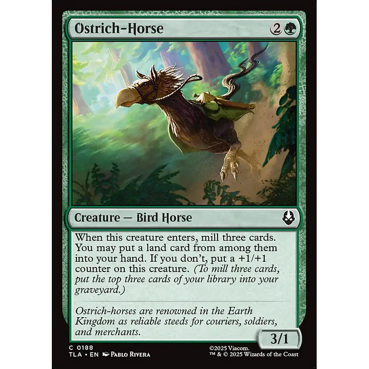 Ostrich-Horse | Español | NM | TLA 1