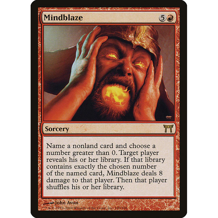 Mindblaze | Español | NM | CHK 1