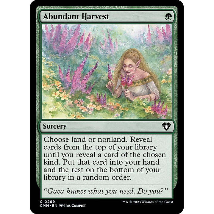 Abundant Harvest | Inglés | NM | CMM 1