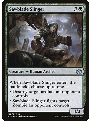 Sawblade Slinger | Español | NM | VOW