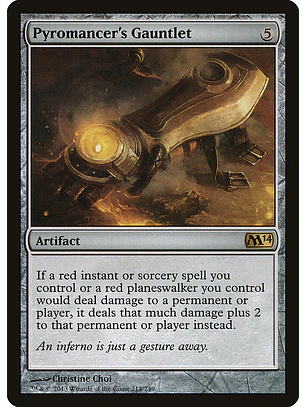 Pyromancer's Gauntlet | Español | NM | M14