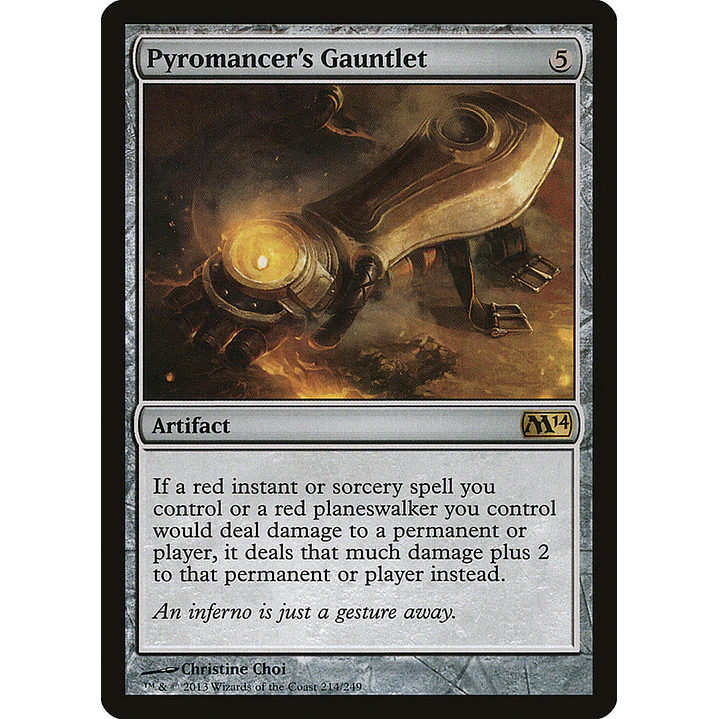 Pyromancer's Gauntlet | Español | NM | M14 1