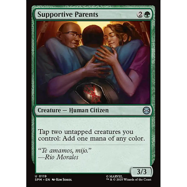 Supportive Parents | Inglés | NM | SPM 1