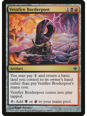 Veinfire Borderpost | Español | NM | ARB