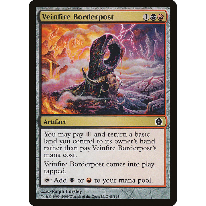Veinfire Borderpost | Español | NM | ARB 1