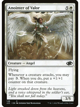 Anointer of Valor | Inglés | NM | J22