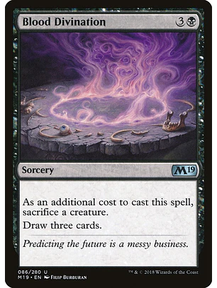 Blood Divination | Español | NM | M19