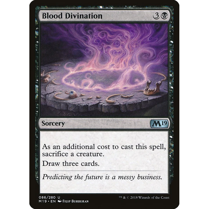Blood Divination | Español | NM | M19 1