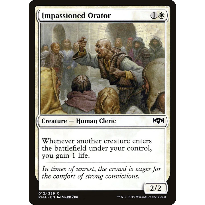 Impassioned Orator | Español | NM | RNA 1