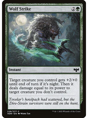 Wolf Strike | Inglés | NM | VOW
