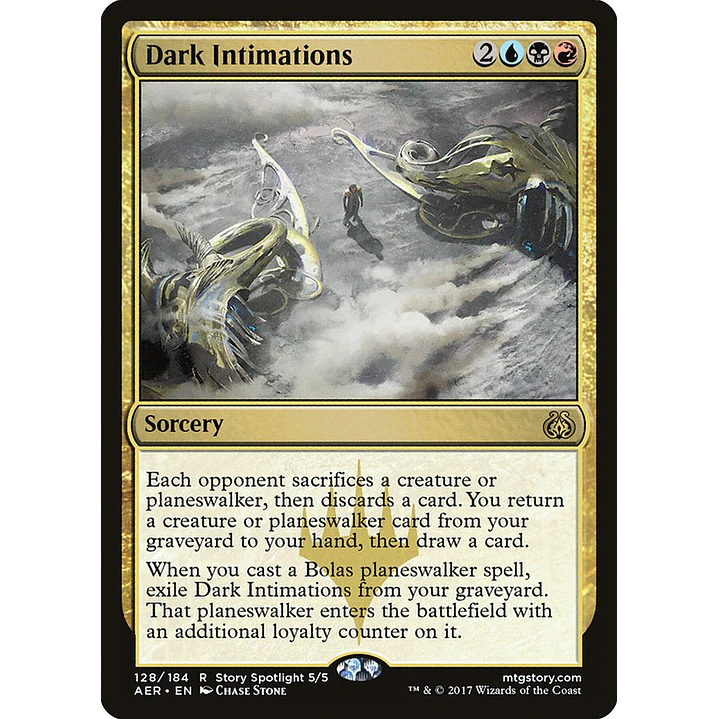 Dark Intimations | Español | NM | AER 1