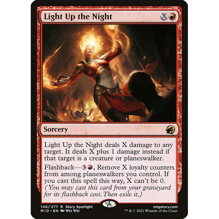 Light Up the Night | Español | NM | MID 1