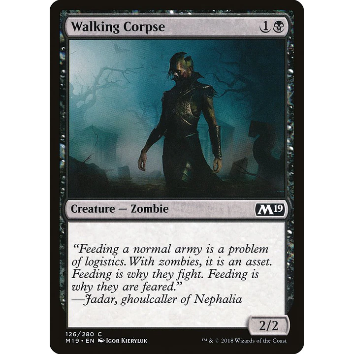 Walking Corpse | Español | NM | M19 1
