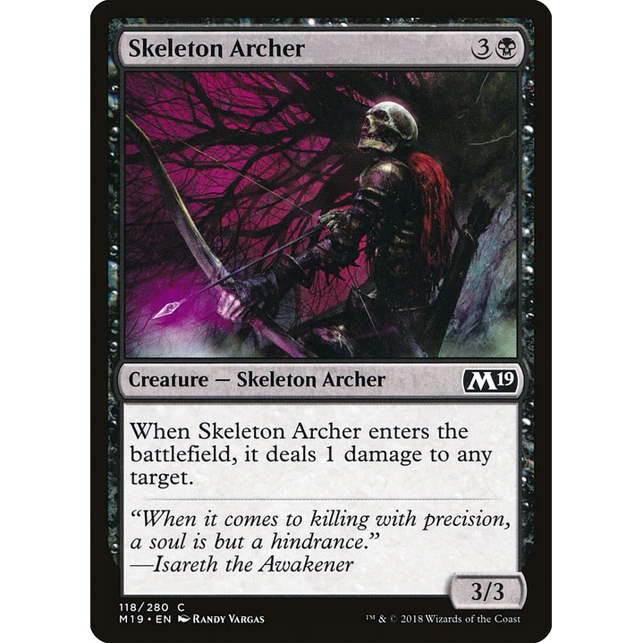 Skeleton Archer | Español | NM | M19 1