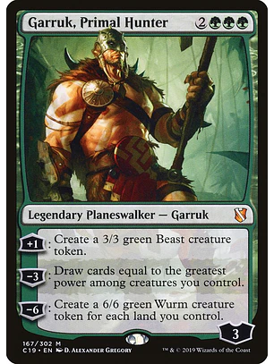 Garruk, Primal Hunter | Inglés | NM | C19