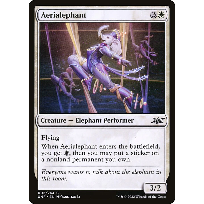 Aerialephant | Inglés | NM | UNF 1