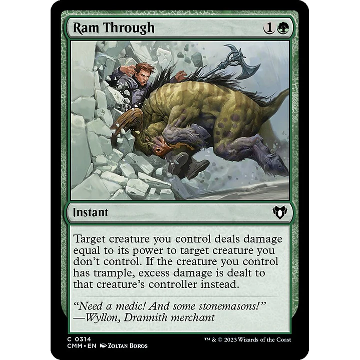 Ram Through | Inglés | NM | CMM 1