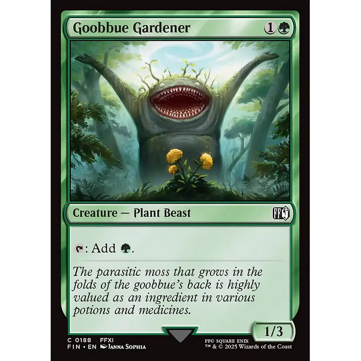 Goobbue Gardener | Inglés | NM | FIN 1