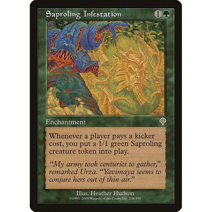 Saproling Infestation (Retro Frame) | Español | NM | INV 1