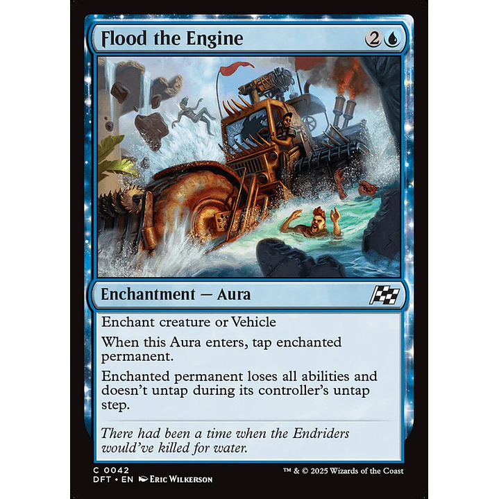 Flood the Engine | Inglés | NM | DFT 1