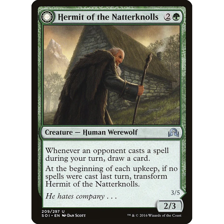 Hermit of the Natterknolls // Lone Wolf of the Natterknolls | Inglés | NM | SOI 1