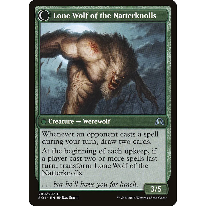 Hermit of the Natterknolls // Lone Wolf of the Natterknolls | Inglés | NM | SOI 2