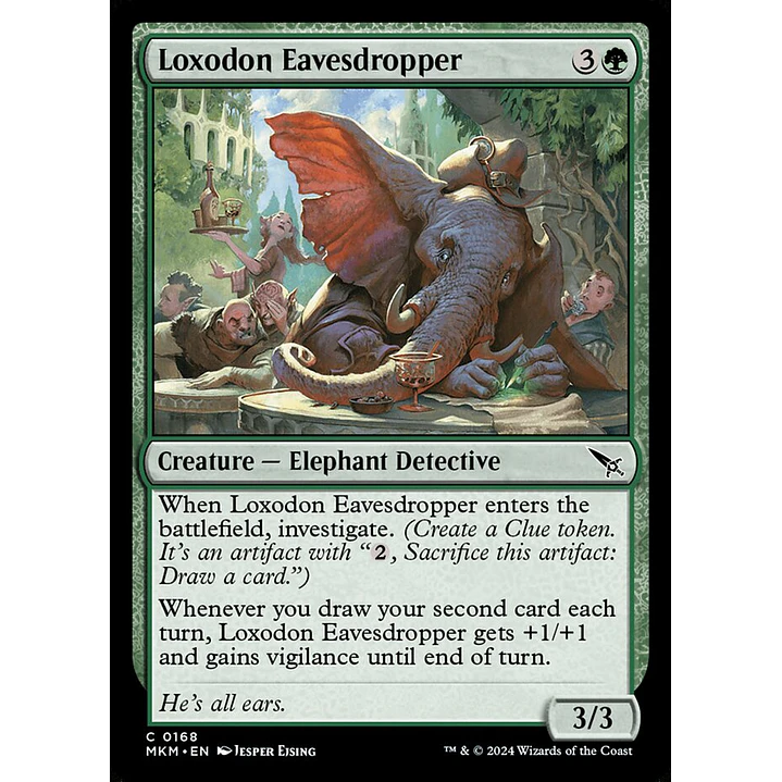 Loxodon Eavesdropper | Inglés | NM | MKM 1