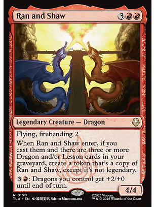 Ran and Shaw | Inglés | NM | TLA