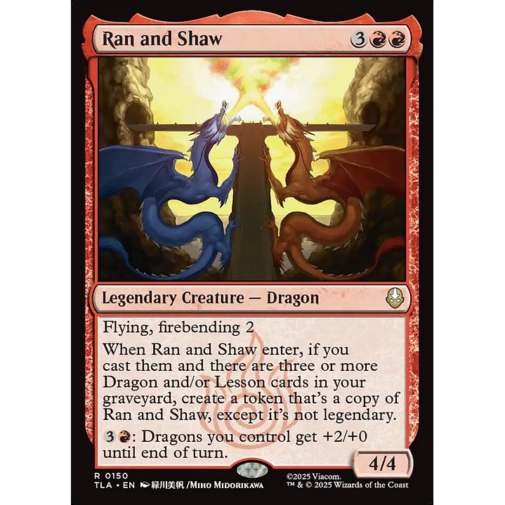 Ran and Shaw | Inglés | NM | TLA 1