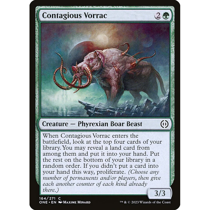 Contagious Vorrac | Inglés | NM | ONE 1