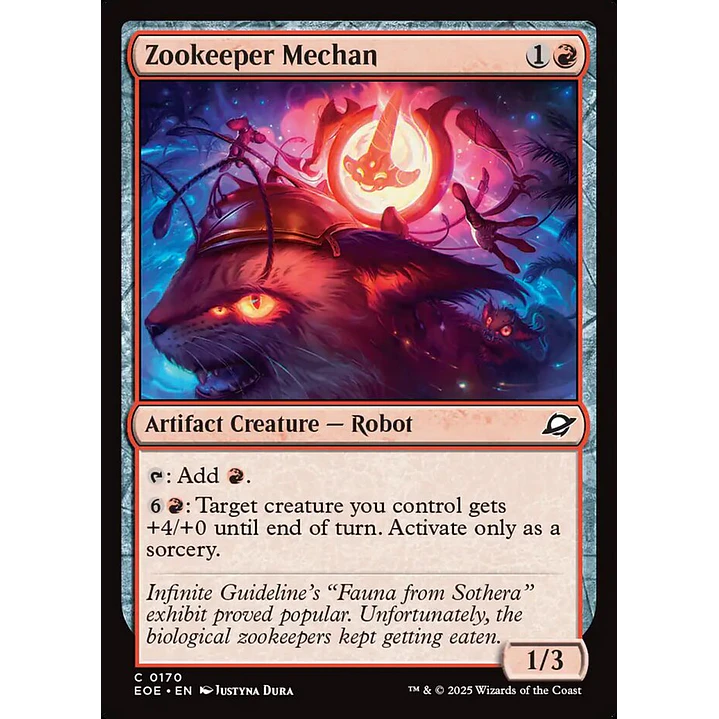 Zookeeper Mechan | Inglés | NM | EOE 1