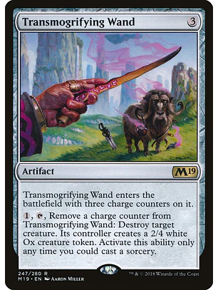 Transmogrifying Wand | Español | NM | M19