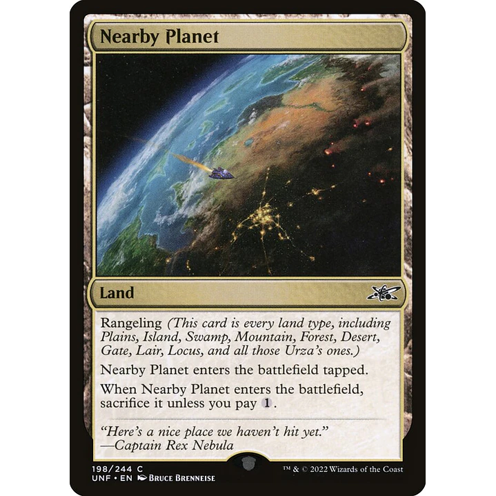 Nearby Planet | Inglés | NM | UNF 1