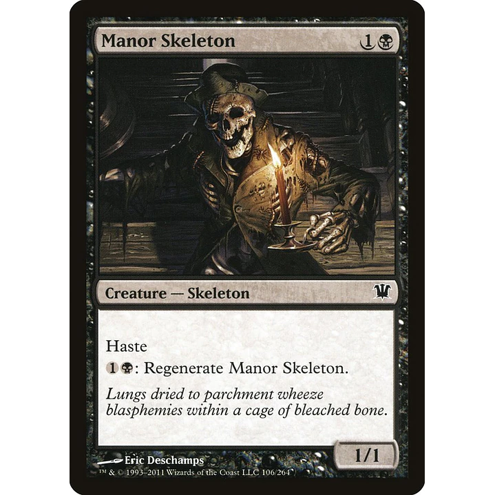 Manor Skeleton | Español | NM | ISD 1