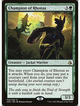 Champion of Rhonas | Ruso | NM | AKH