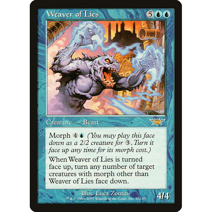 Weaver of Lies (Retro Frame) | Español | NM | LGN 1