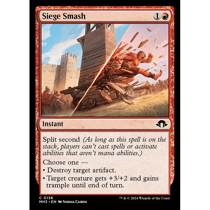 Siege Smash | Inglés | NM | MH3 1