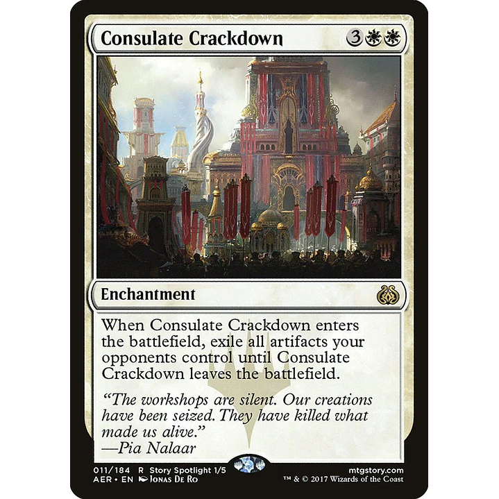 Consulate Crackdown | Inglés | NM | AER 1