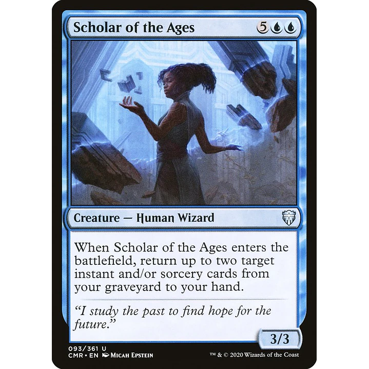 Scholar of the Ages | Inglés | NM | CMR 1