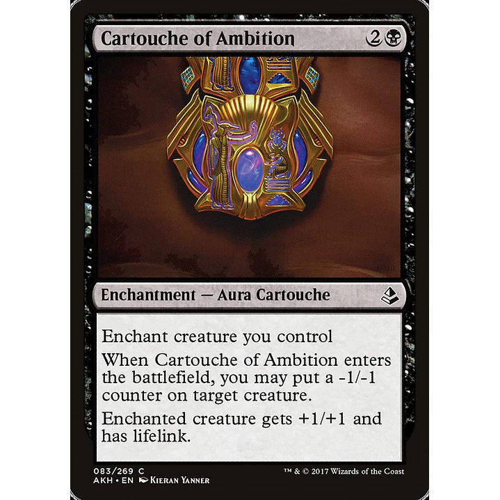 Cartouche of Ambition | Español | NM | AKH 1