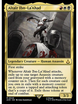 Altaïr Ibn-La'Ahad | Inglés | NM | ACR