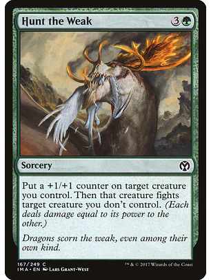 Hunt the Weak (foil) | Inglés | NM | IMA