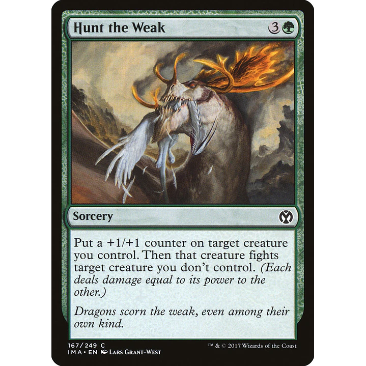 Hunt the Weak (foil) | Inglés | NM | IMA 1