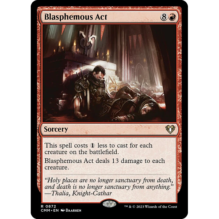 Blasphemous Act | Inglés | NM | CMM 1
