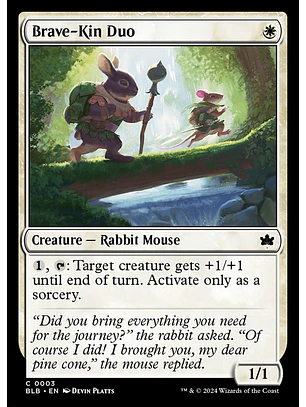 Brave-Kin Duo | Español | NM | BLB