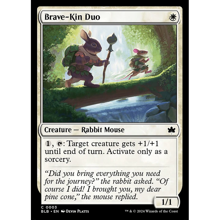 Brave-Kin Duo | Español | NM | BLB 1