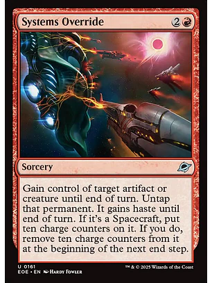 Systems Override | Inglés | NM | EOE