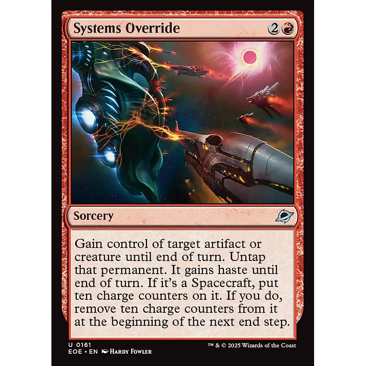 Systems Override | Inglés | NM | EOE 1