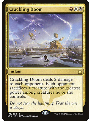 Crackling Doom | Español | NM | KTK