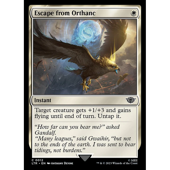Escape from Orthanc | Español | NM | LTR 1